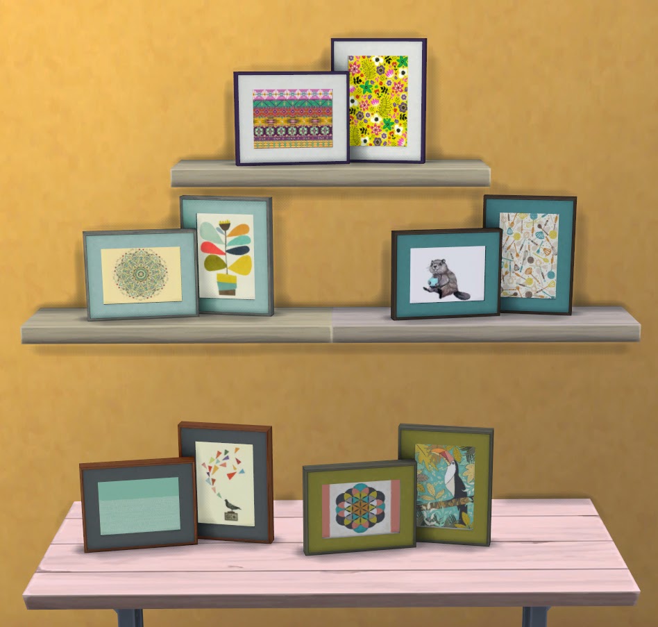 My Sims 4 Blog Mutske Kinlet Frames Override by SaudadeSims