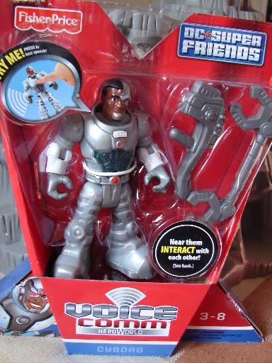 Fisher-Price Hero World DC Super Friends Cyborg and ATV