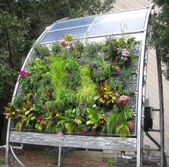 Vertical+Garden+Panel ... are a few books dedicated to vertical gardening for more info about