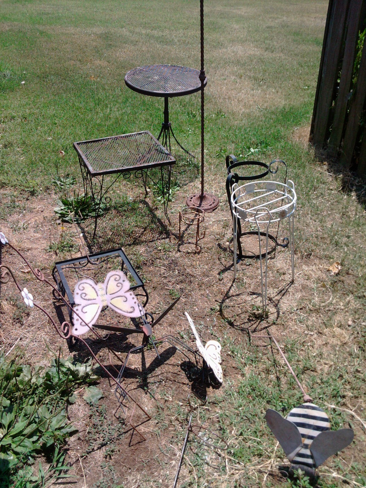 Princess In Boyland Patio Makeover