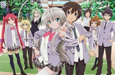 Yasaka Mahiro & Nyaruko (Haiyore! Nyaruko-san)