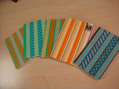 Washi Tape Notebook Project Washi Tape Notebook Project