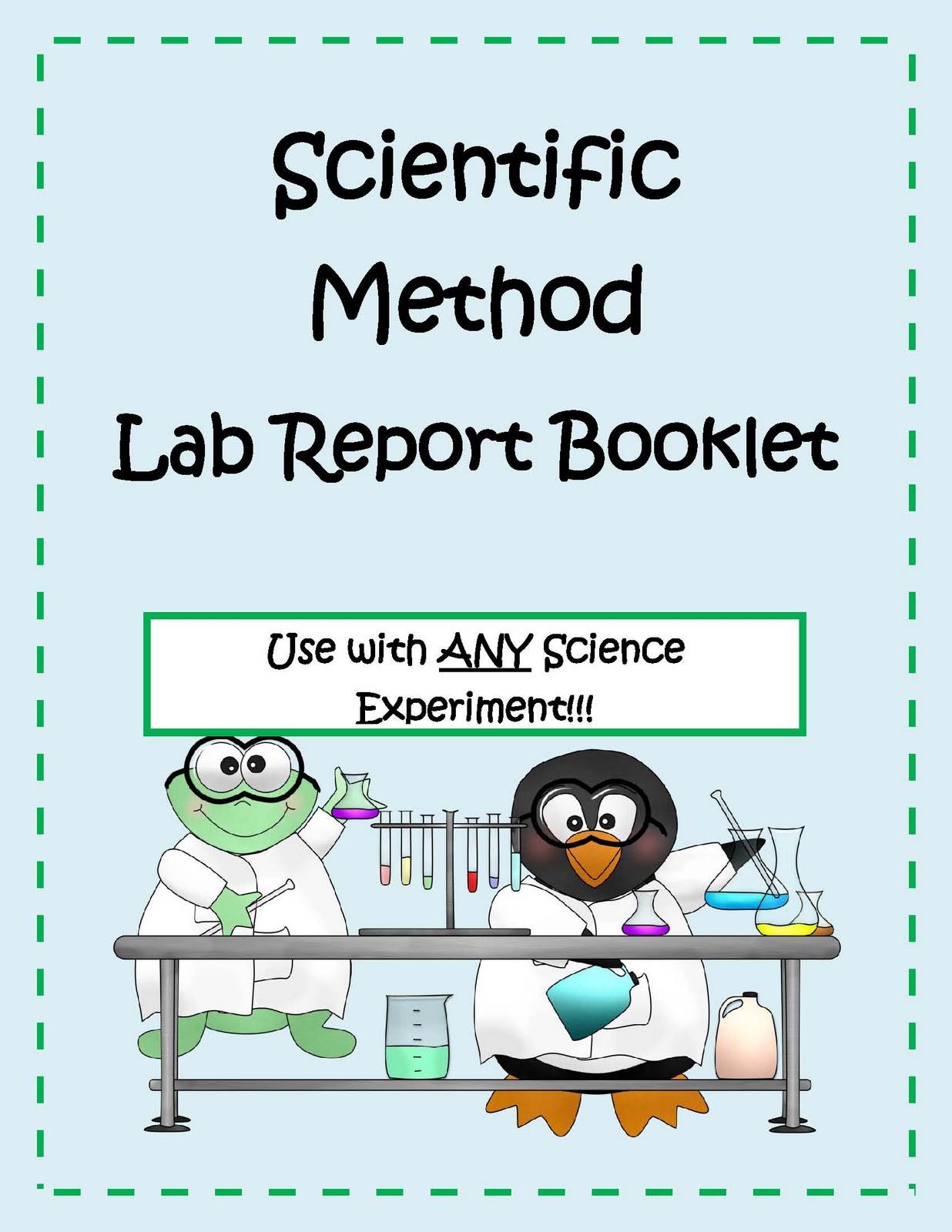 scientific method lab report Pertaining To Lab Report Template Middle School