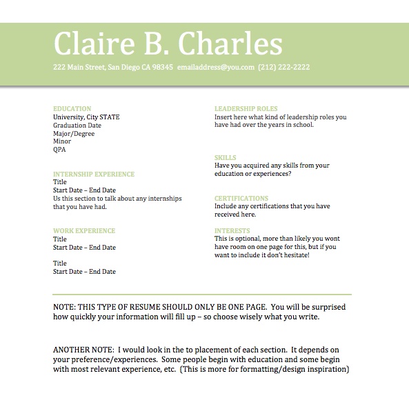 publisher resume template