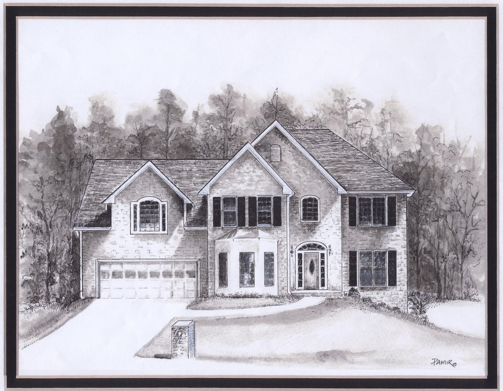  House Sketch Drawing Online for Adult