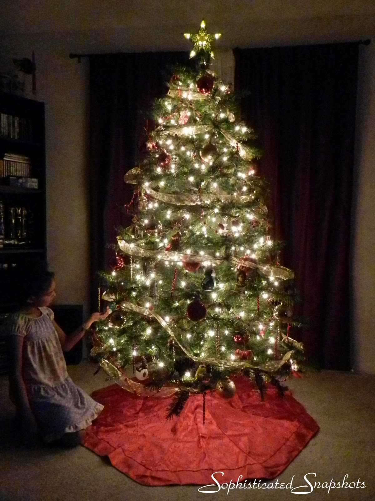 52 Weeks of Pinterest 1 How to Take Great Christmas Tree Photos