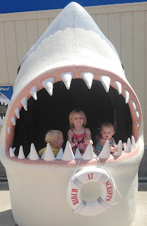 Shark with 3 kids 3 Shark with 3 kids 3