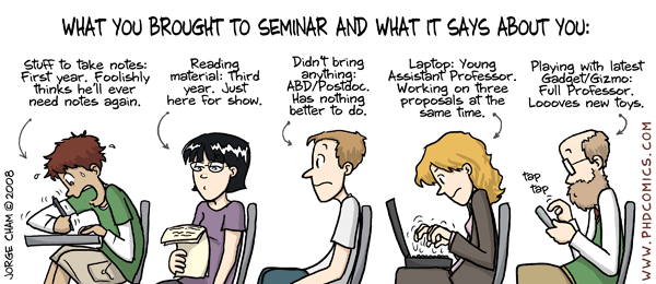PhD comics collection - ONE Lab - Prof. Cafer T. Yavuz