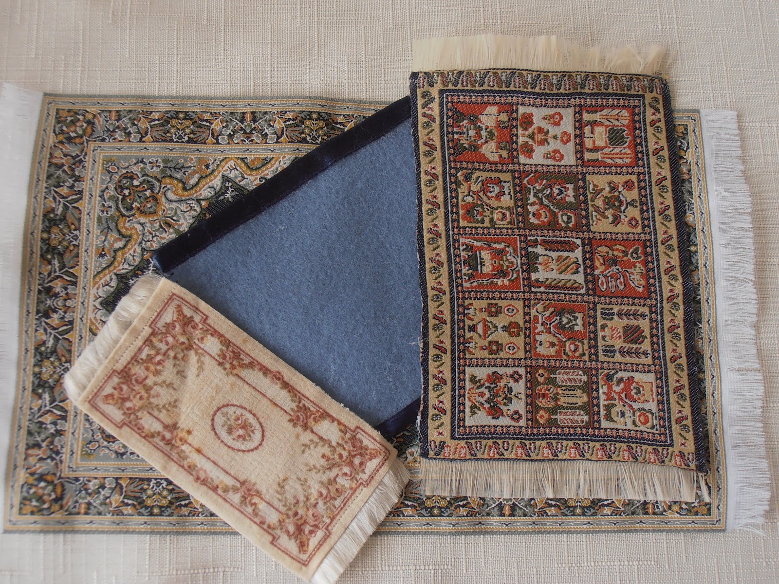 dolls houses and minis Edwardian Dolls House the Carpets and Floor Rugs