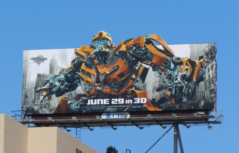 Bumblebee Transformers 3 billboard