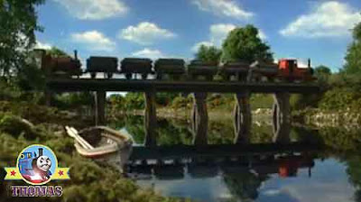 A childrens story of train Peter Sam Thomas the tank engine friends the magic lamp high in the hills