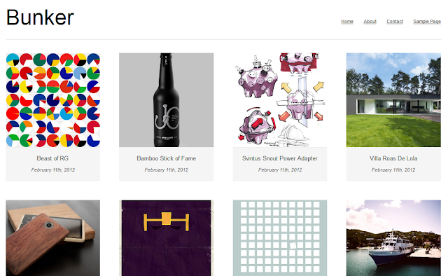 Bunker, Portfolio Wordpress Theme Bunker, Portfolio Wordpress Theme