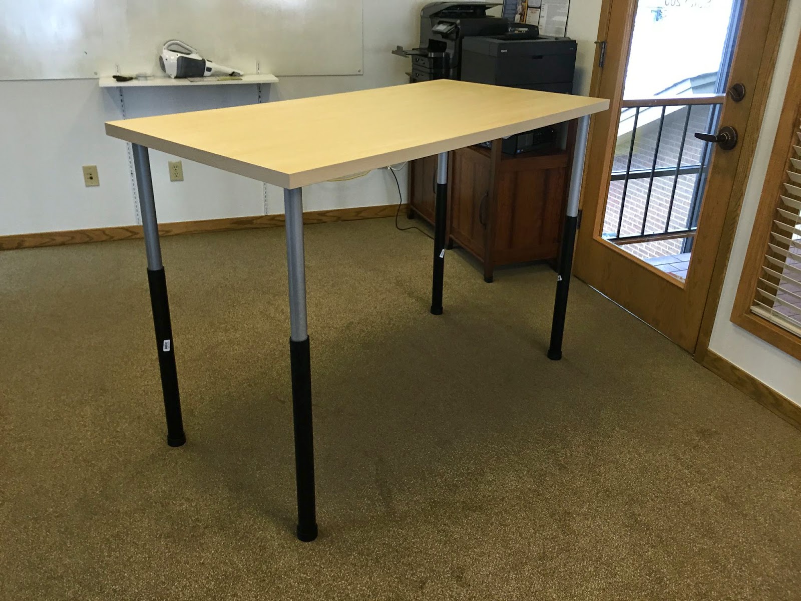 Daniel at Work Simple and Cheap Ikeabased Standing Desk