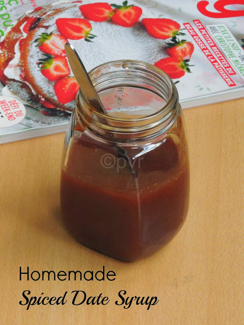 Homemade Spiced Date Syrup