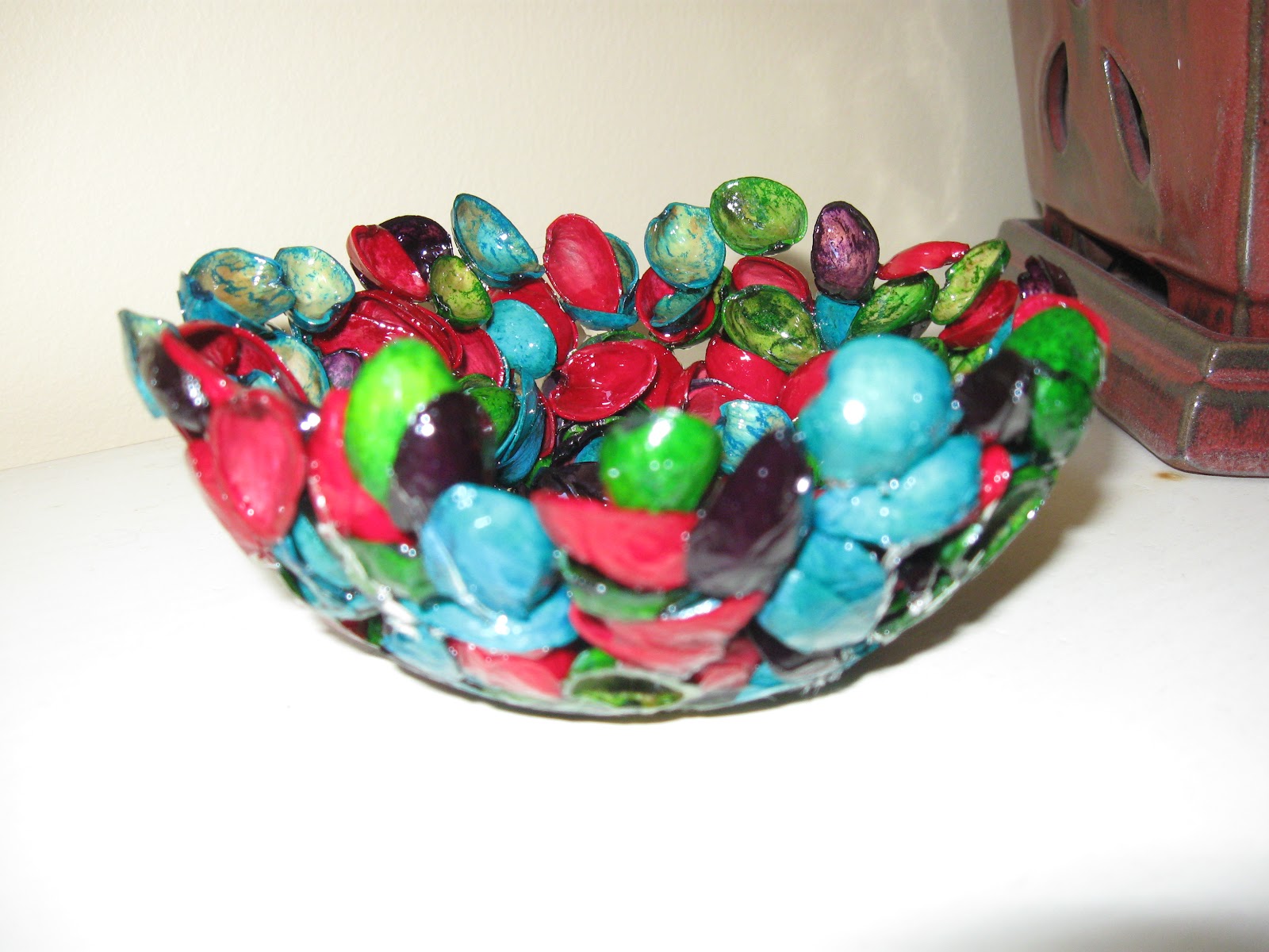 Pistachio Shell Bowl Recycling Craft Craft Klatch