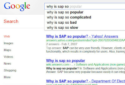 why is sap so