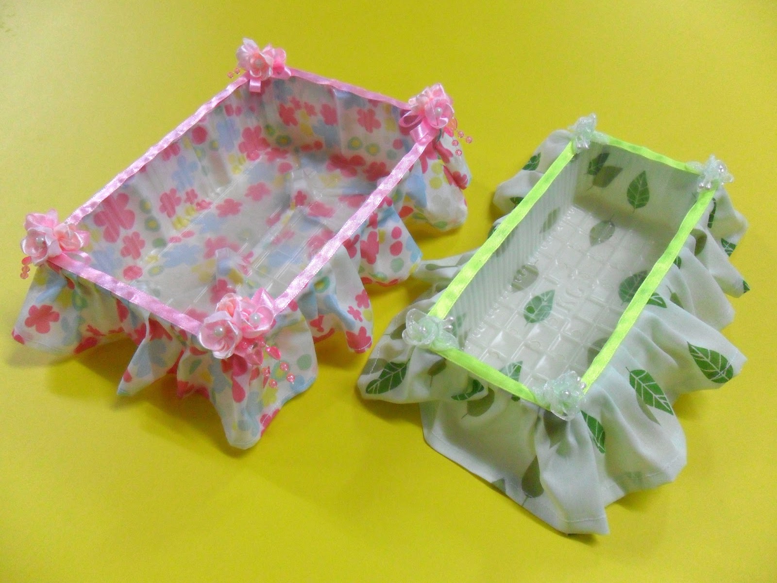 Yuzu Juice's Crafts ) Recycled Empty Tissue Boxes