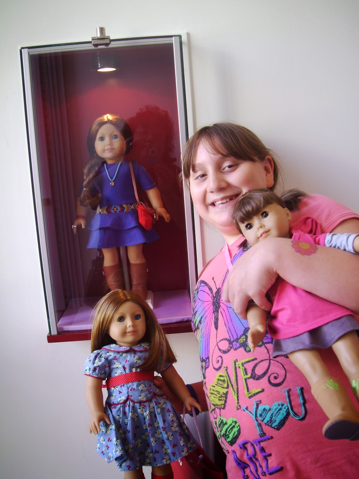 AmericanGirl01 My Trip To American Girl Doll Store Dallas ( Part 6 )