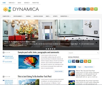 Dynamica Blogge Template