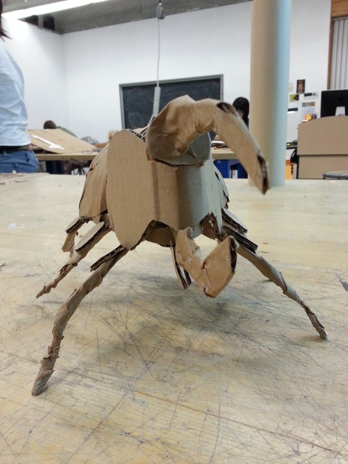 Art Fundamentals Cardboard Bug