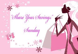 Share Your Savings Sunday