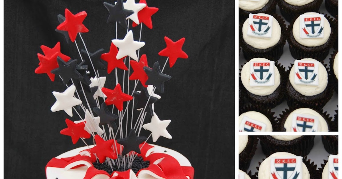 Little Robin St Kilda Theme Cake with Cupcakes