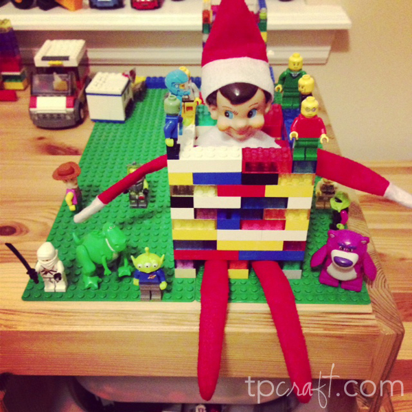 Elf on the Shelf {Day 5}