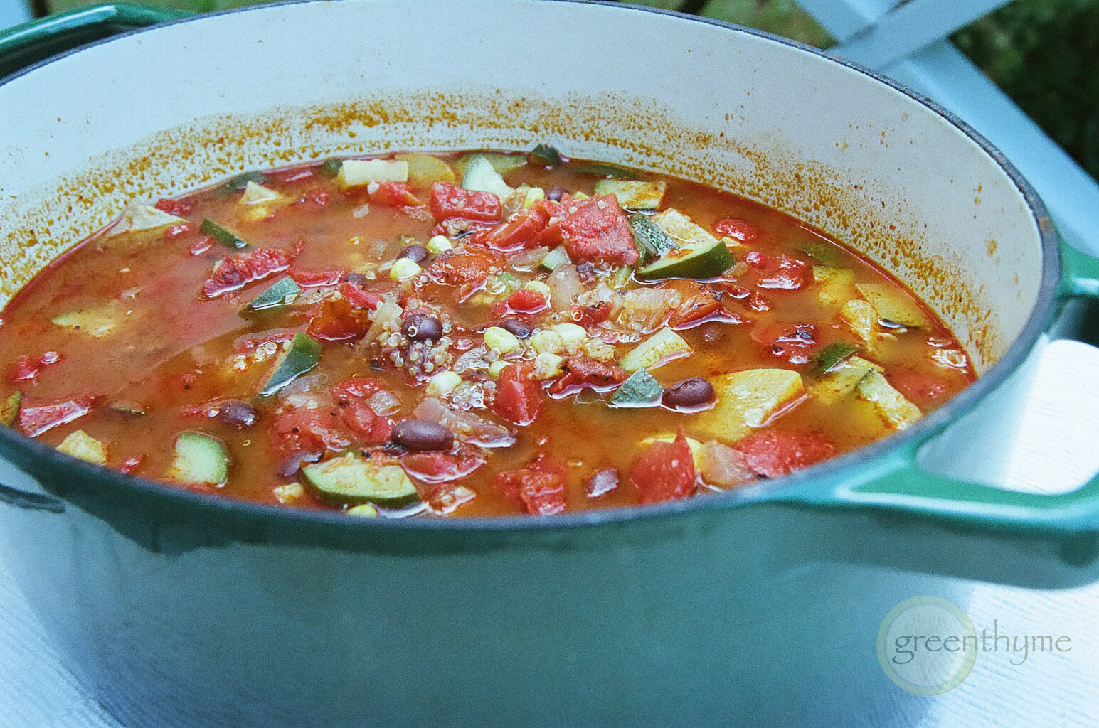 greenthyme: Mexican Vegetable Summer Stew greenthyme: Mexican Vegetable Summer Stew