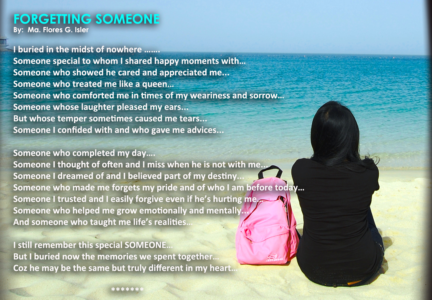 The Secrets of Life: Forgetting Someone