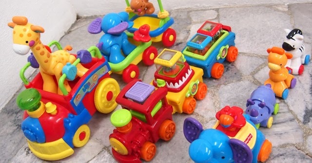 fisher price circus train animals