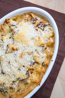 Roasted Cauliflower and Aged White Cheddar Gratin Roasted Cauliflower and Aged White Cheddar Gratin