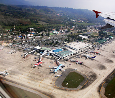 Phuket Airport from above