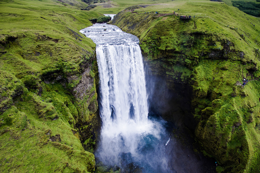 Skógafoss - 40 Reasons To Visit Iceland With A Drone Skógafoss - 40 Reasons To Visit Iceland With A Drone