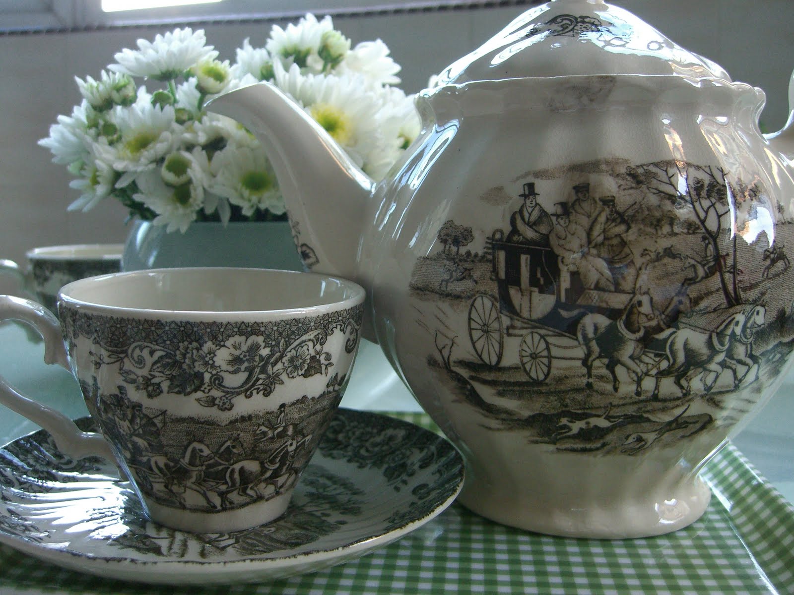 Vintage English teapots