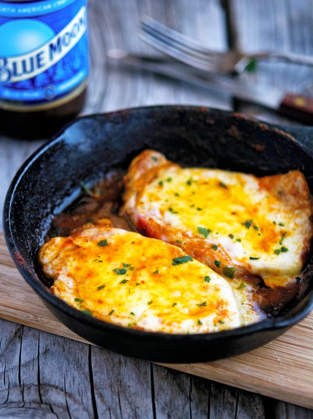 Buffalo-Style Pork Chops