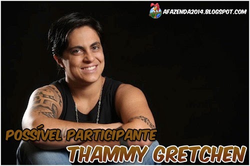 Participante A Fazenda 7 - Thammy Gretchen Thammy Gretchen A Fazenda 2014