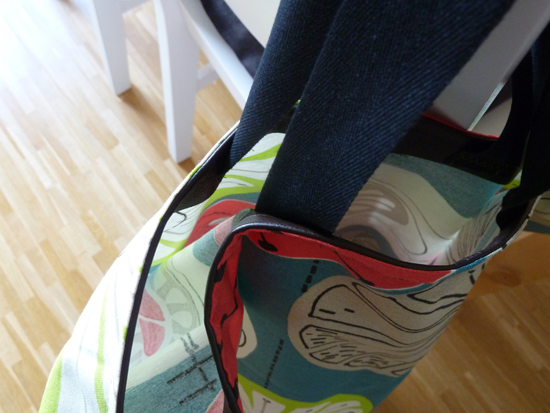 binedoro Blog⎟ DIY ⎟ Ein Beutel für ganz viel Leergut⎟ nähen