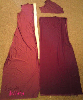 Maternity Maxi Dress | AllFreeSewing.com