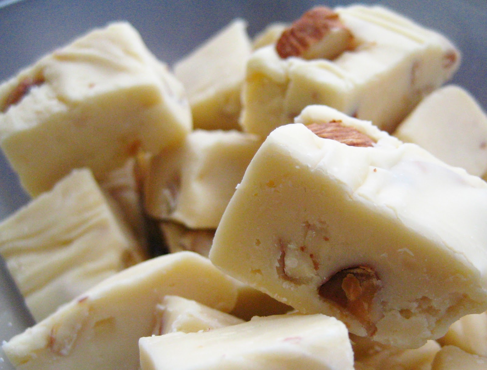 Sam Tan's Kitchen White Chocolate and Almond Fudge