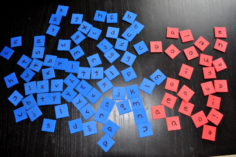 Memorizing the Moments DIY Foam Letter Tiles