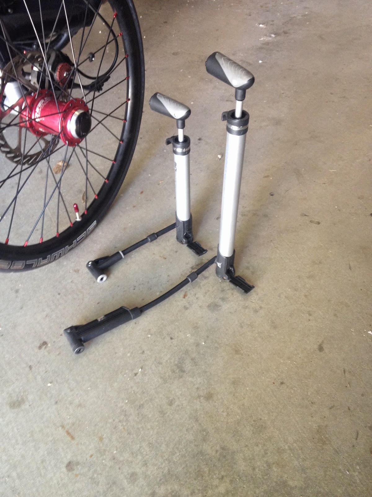 mini morph bike pump