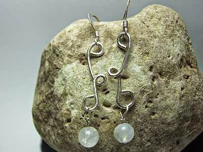  moonstone earrings