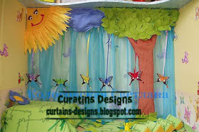 Curtain Designn Cool Curtain Design For Kids Room Windows Cool