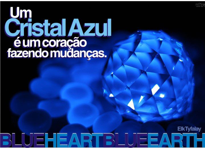 Coração azul, Terra azul