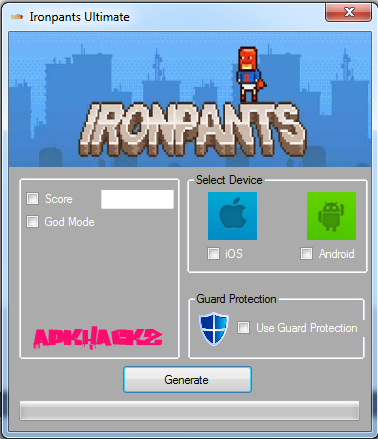 ironpants hack