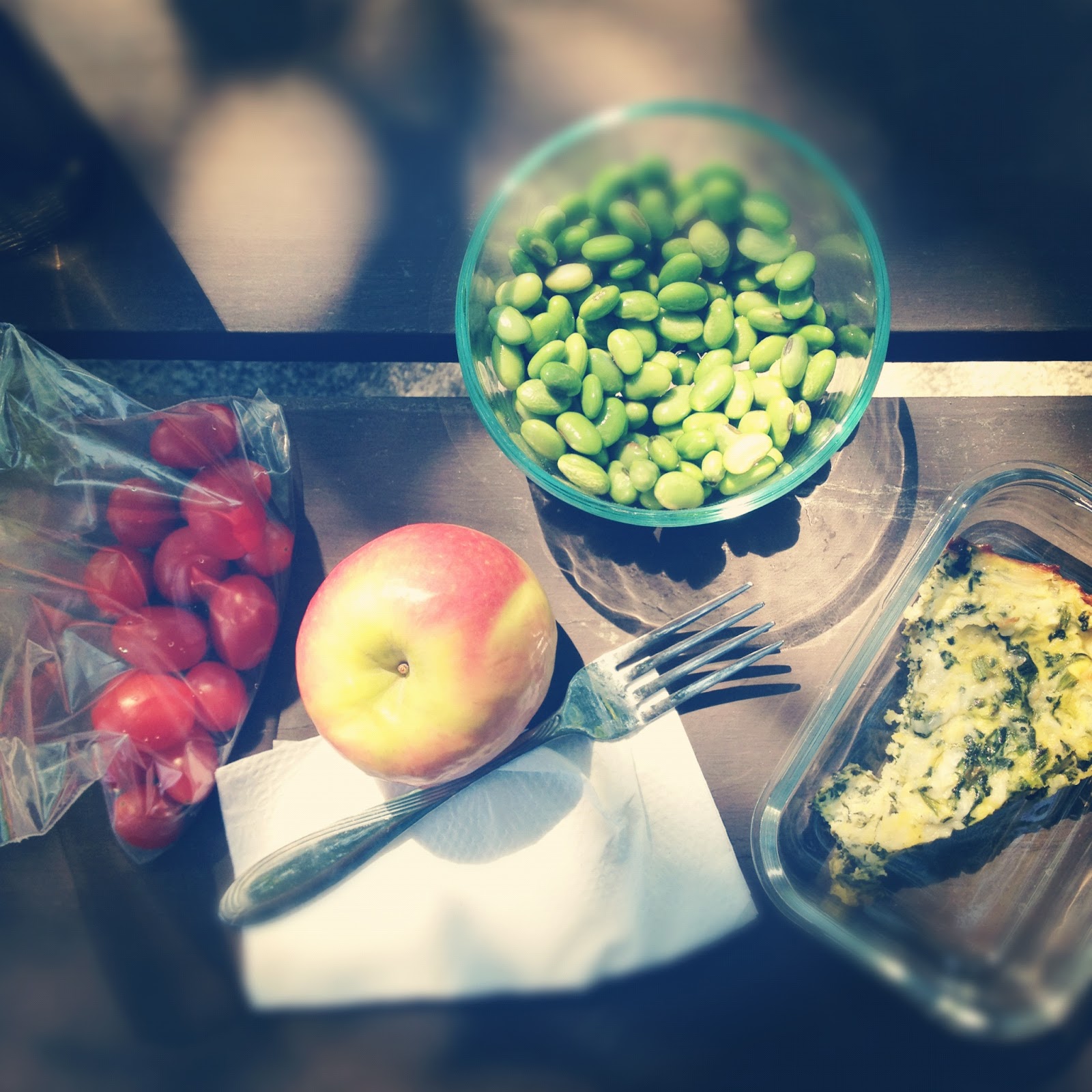 Anytime crustless spinach quiche.