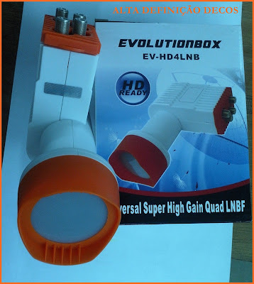 Já está a venda no mercado paraguaio os novos LNBs EvolutionBox! 3+-