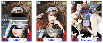 After School SonyEricsson手機主題for Elm/Hazel/Yari/W20﹝240x320﹞