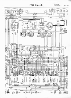 Free Auto Wiring Diagram: 1959 Lincoln Continental Wiring Diagram