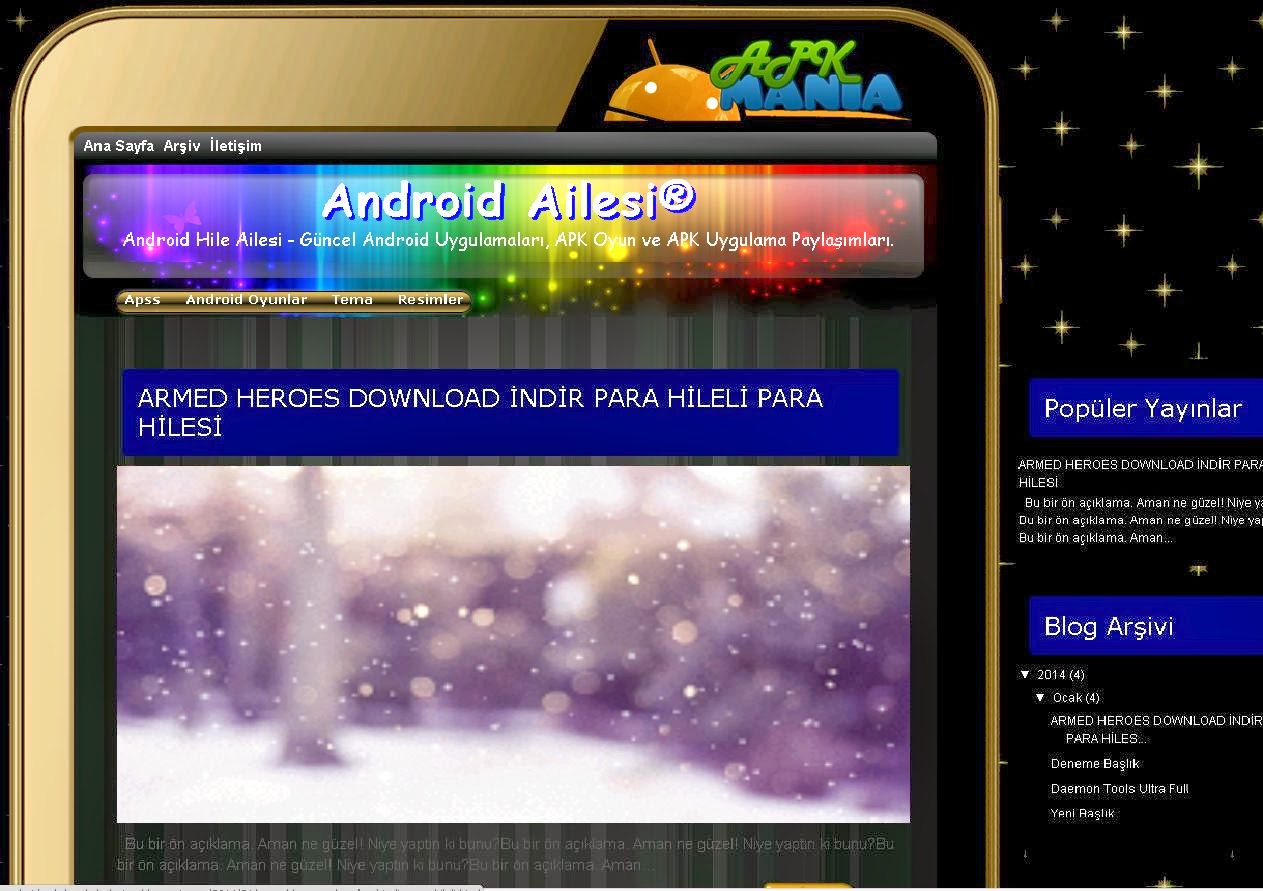 Webdeyakala Helix V2 Blogger Teması Webdeyakala Helix V2 Blogger Teması
